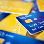 Group of credit cards