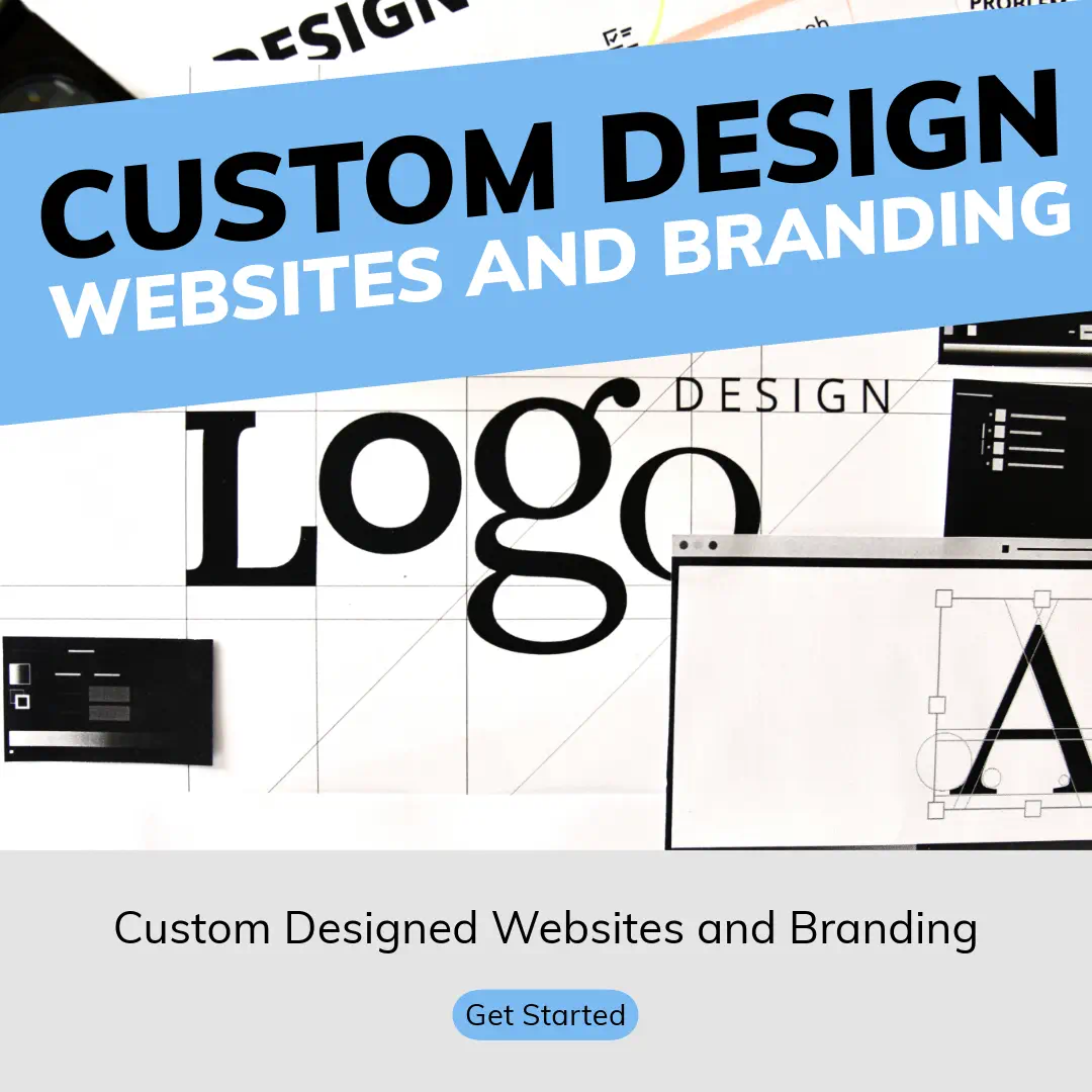 Custom design websites and branding services