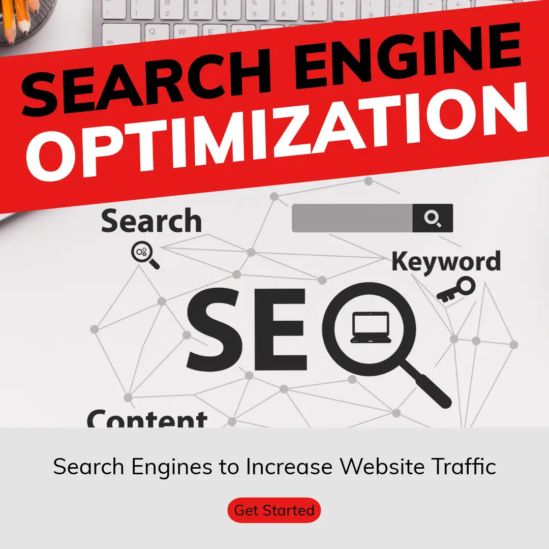 Search Engine Optimization for increased website traffic.