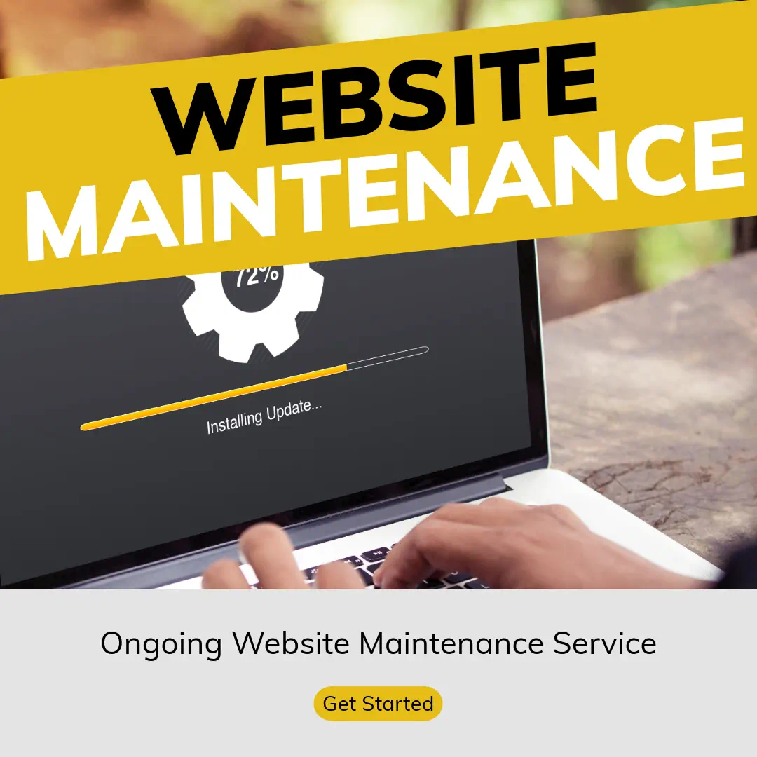 Website maintenance ongoing service. Get Started Now.